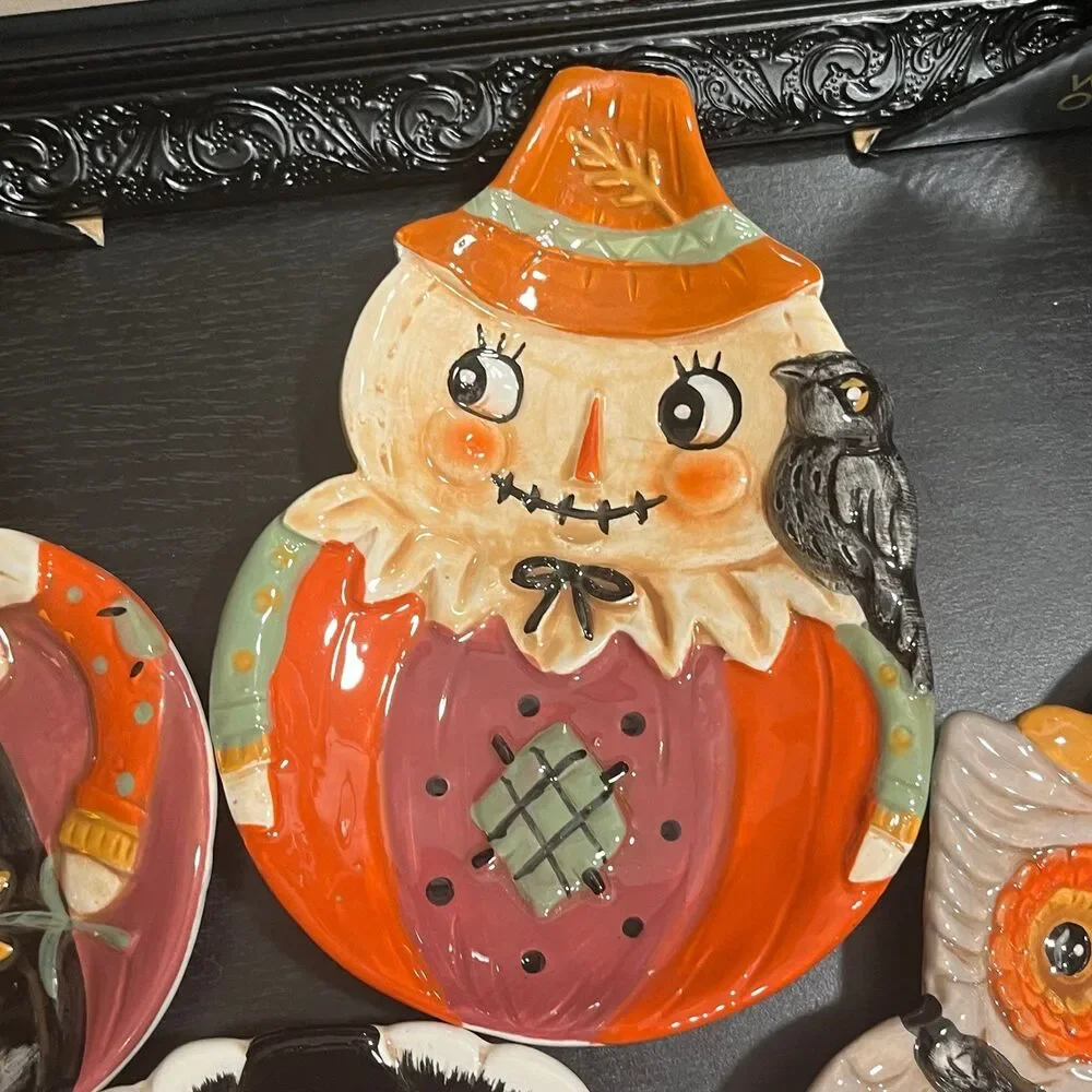 Johanna Parker Fall Thanksgiving Mini Plates Set of 5